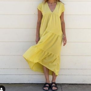 Longway dress. Yellow. Size Small.
